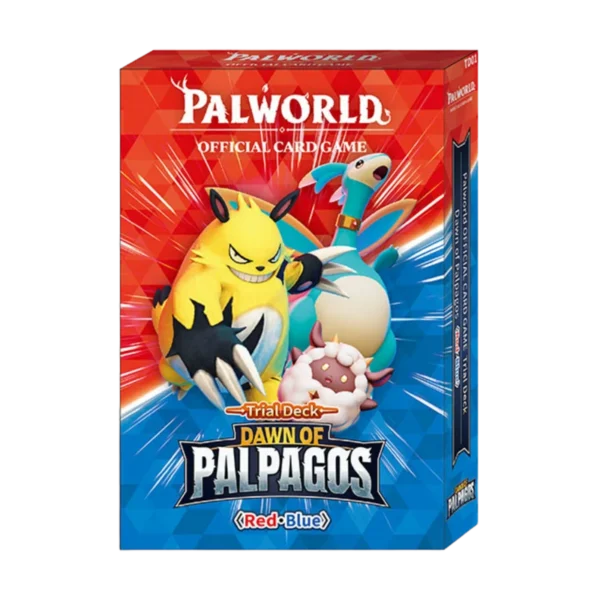 Palworld: Dawn of Palpagos Red-Blue Trial Deck