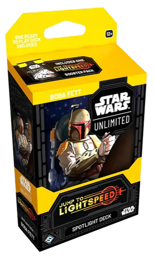 Star Wars Unlimited: Jump to Lightspeed Spotlight Deck Boba Fett