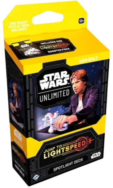 Star Wars Unlimited: Jump to Lightspeed Spotlight Deck Han Solo