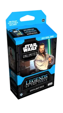 Star Wars: Unlimited Spotlight Deck - Legends of the Force - Qui Gon Jinn