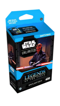 Star Wars: Unlimited Spotlight Deck - Legends of the Force - Darth Maul