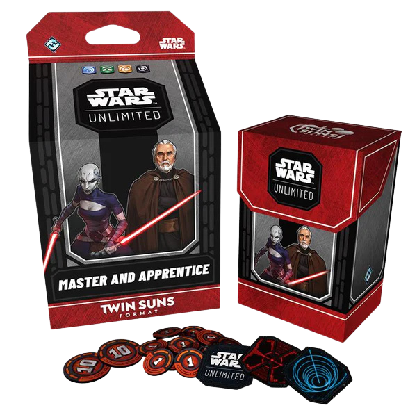 Star Wars Unlimited: Twin Suns Deck Master and Apprentice