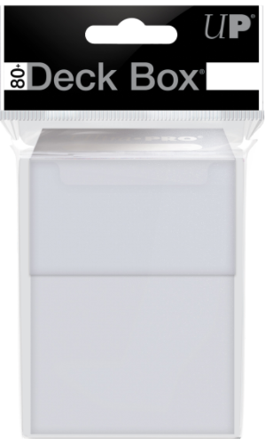 Ultra Pro Deck Box - Plain White