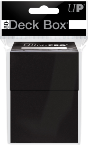 Ultra Pro Deck Box - Plain Black