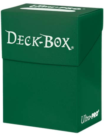 Ultra Pro Deck Box - Plain Dark Green