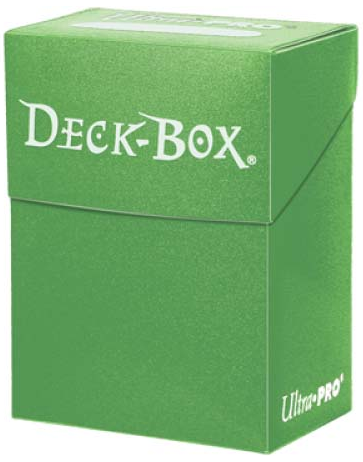 Ultra Pro Deck Box - Plain Light Green