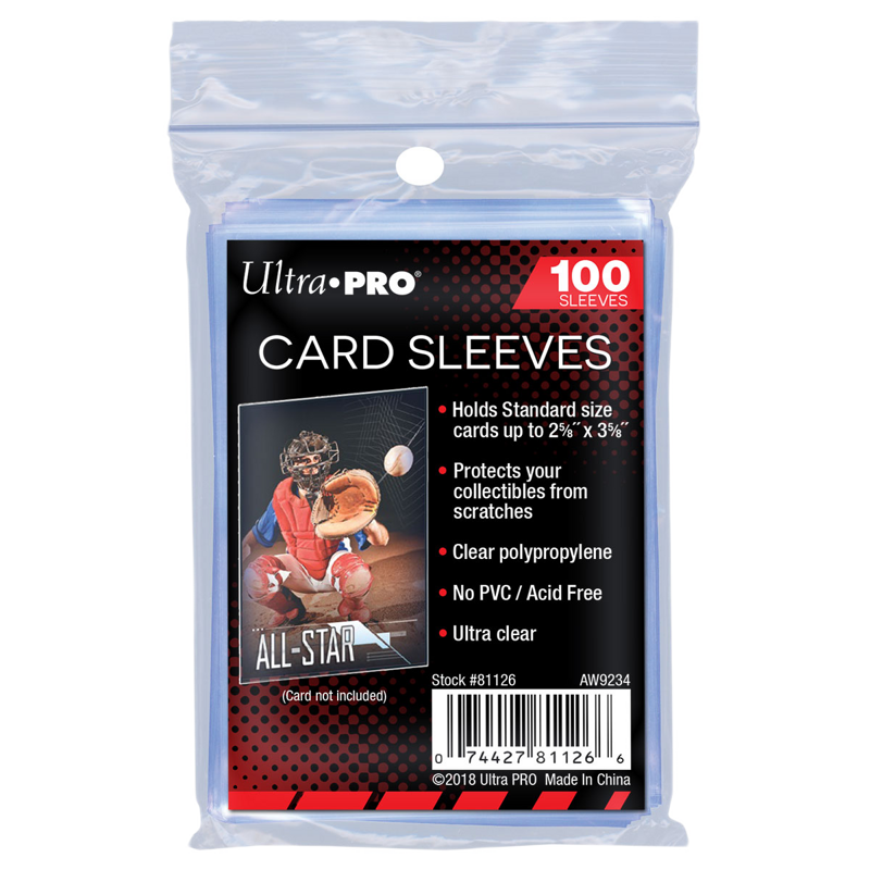 Ultra Pro Stor Safe Soft Card Sleeves (100)