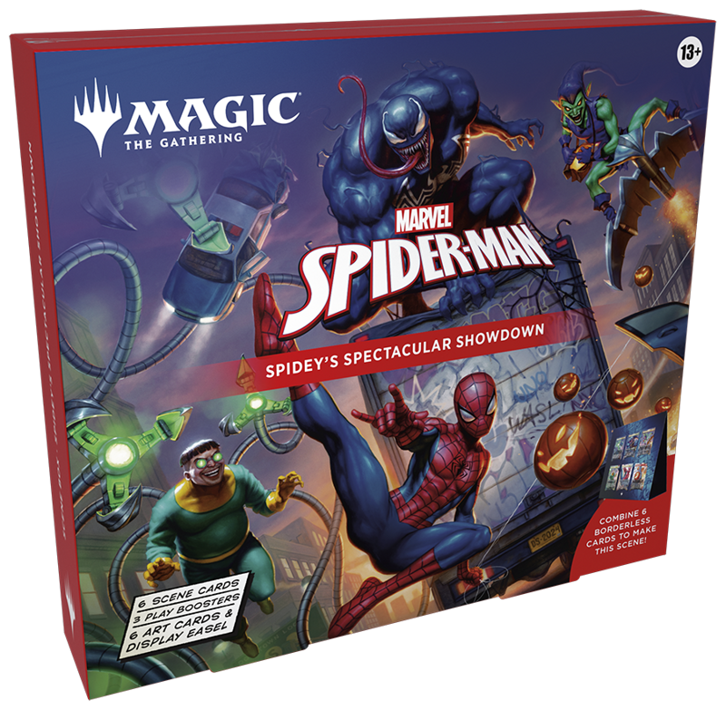 Magic the Gathering: Marvel's Spider-Man - Spidey's Spectacular Showdown Scene Box