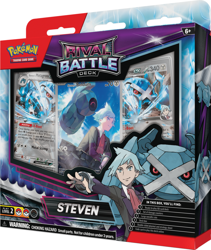 Pokemon Rival Battle Deck Steven