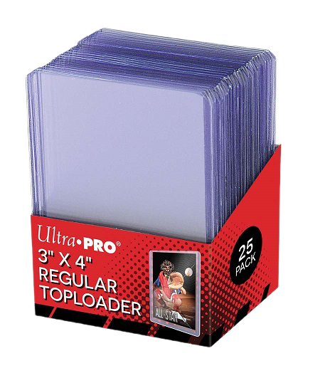 Ultra Pro 3" X 4" Regular Toploader (25)